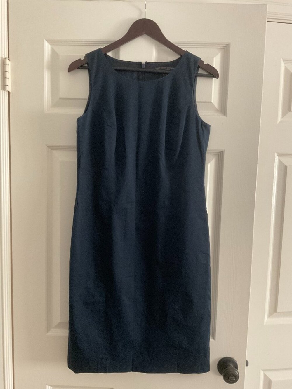 Brooks Brothers Cotton Navy Office Dress